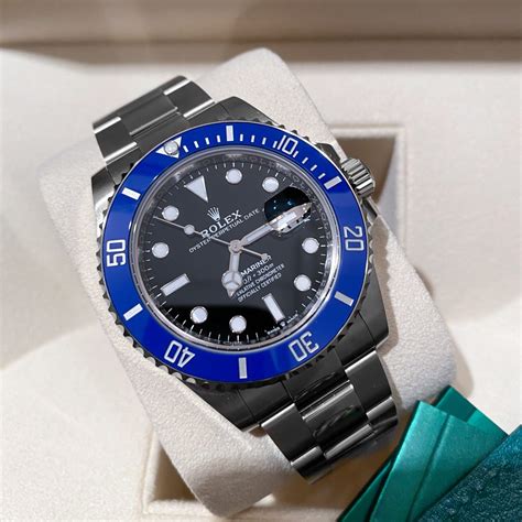 rolex steel and white|rolex submariner white gold price.